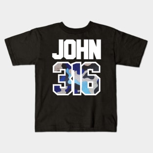 JOHN 3:16 Bible Verse Kids T-Shirt